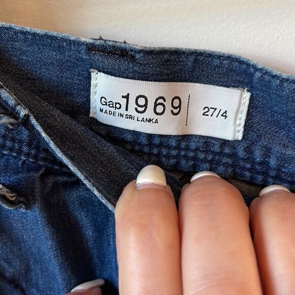 Gap Denim Skirt 27/4 Pleated‎ - Picture 3 of 6